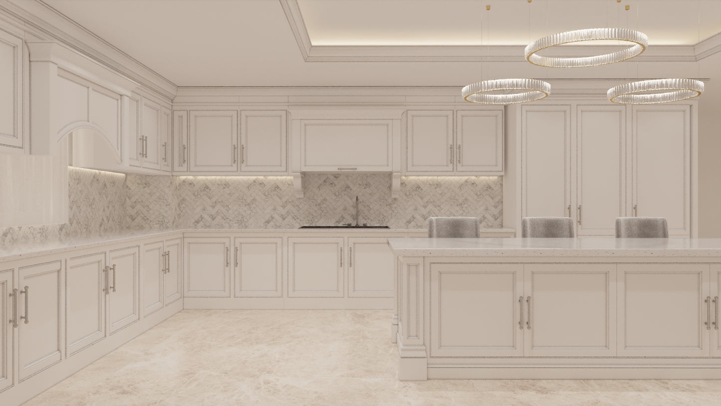 modern kitchen remodeling dubai