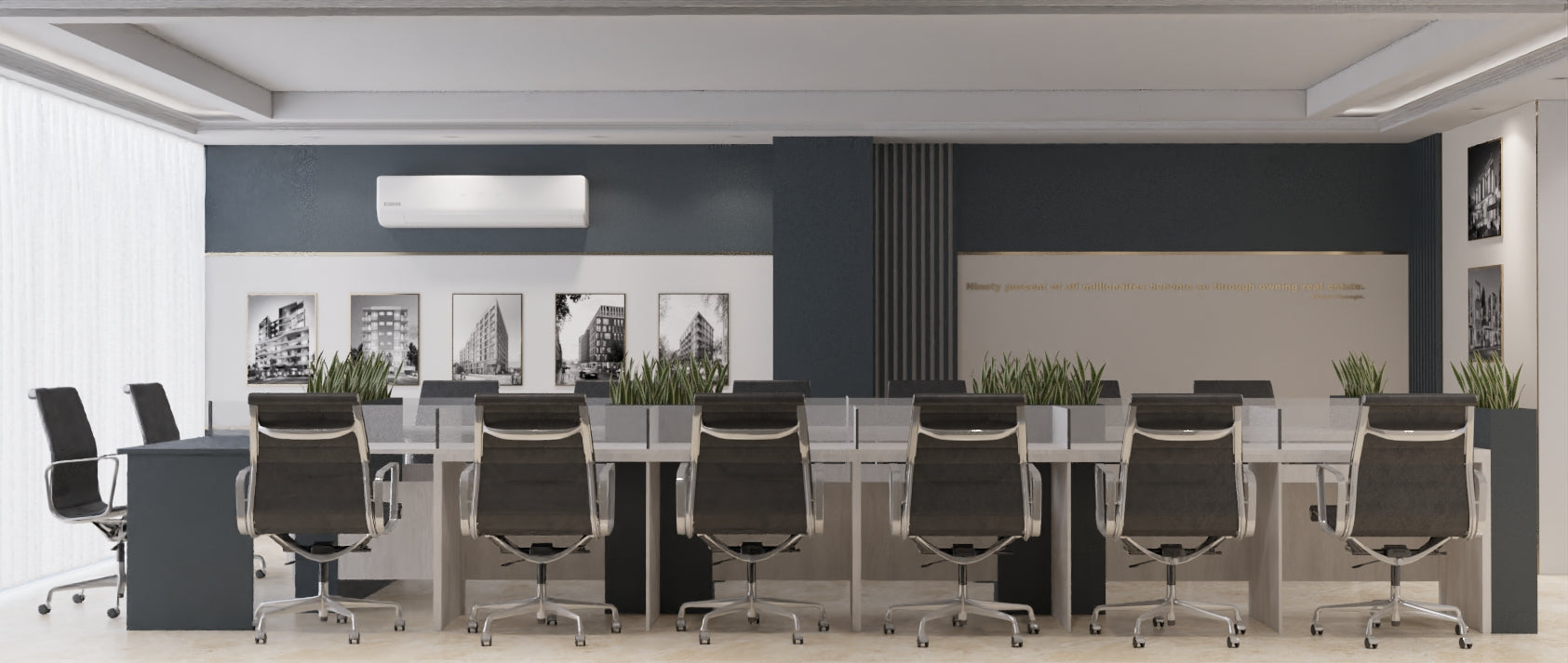 office interior design workspace