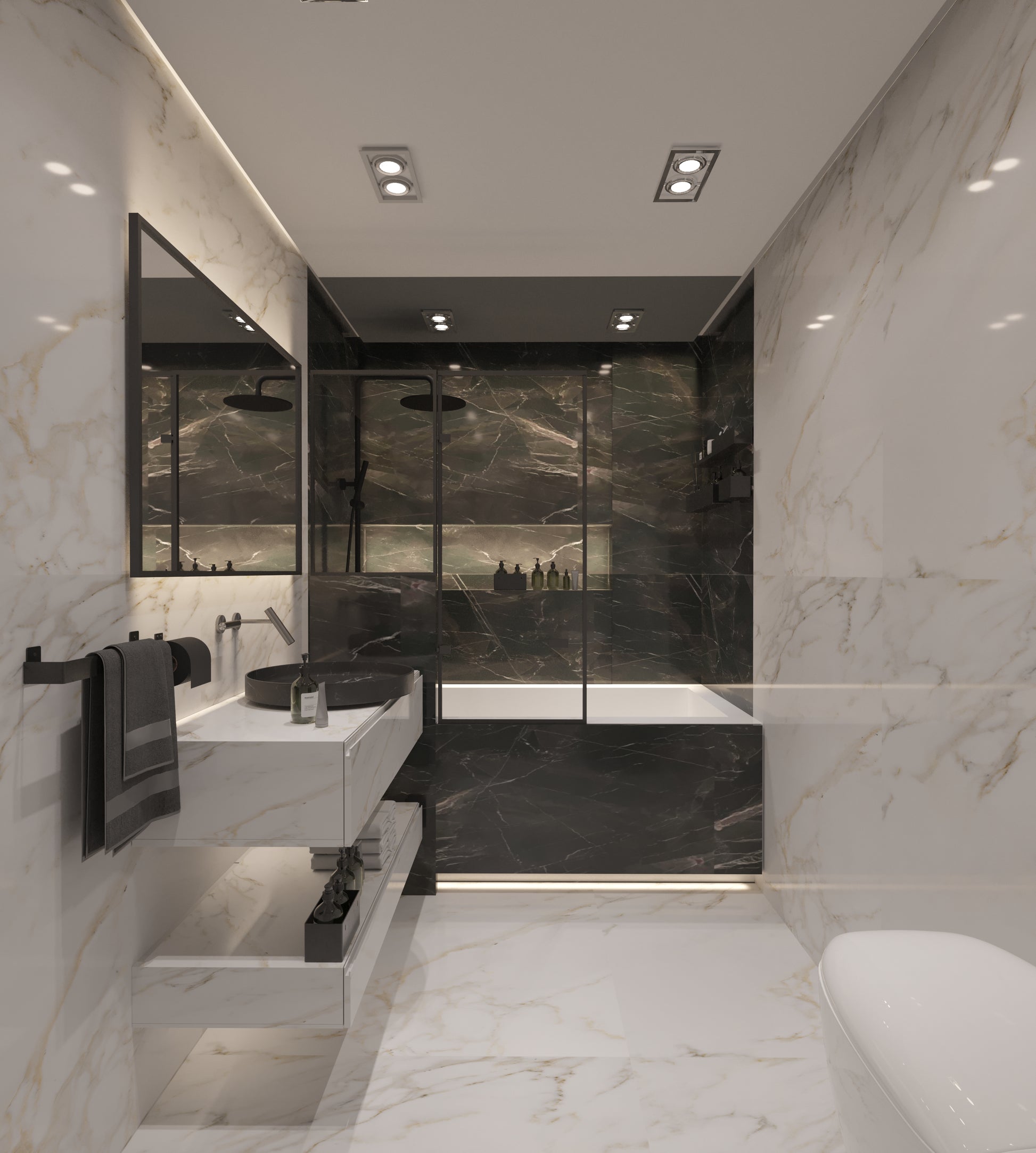 luxury bathroom renovation uae