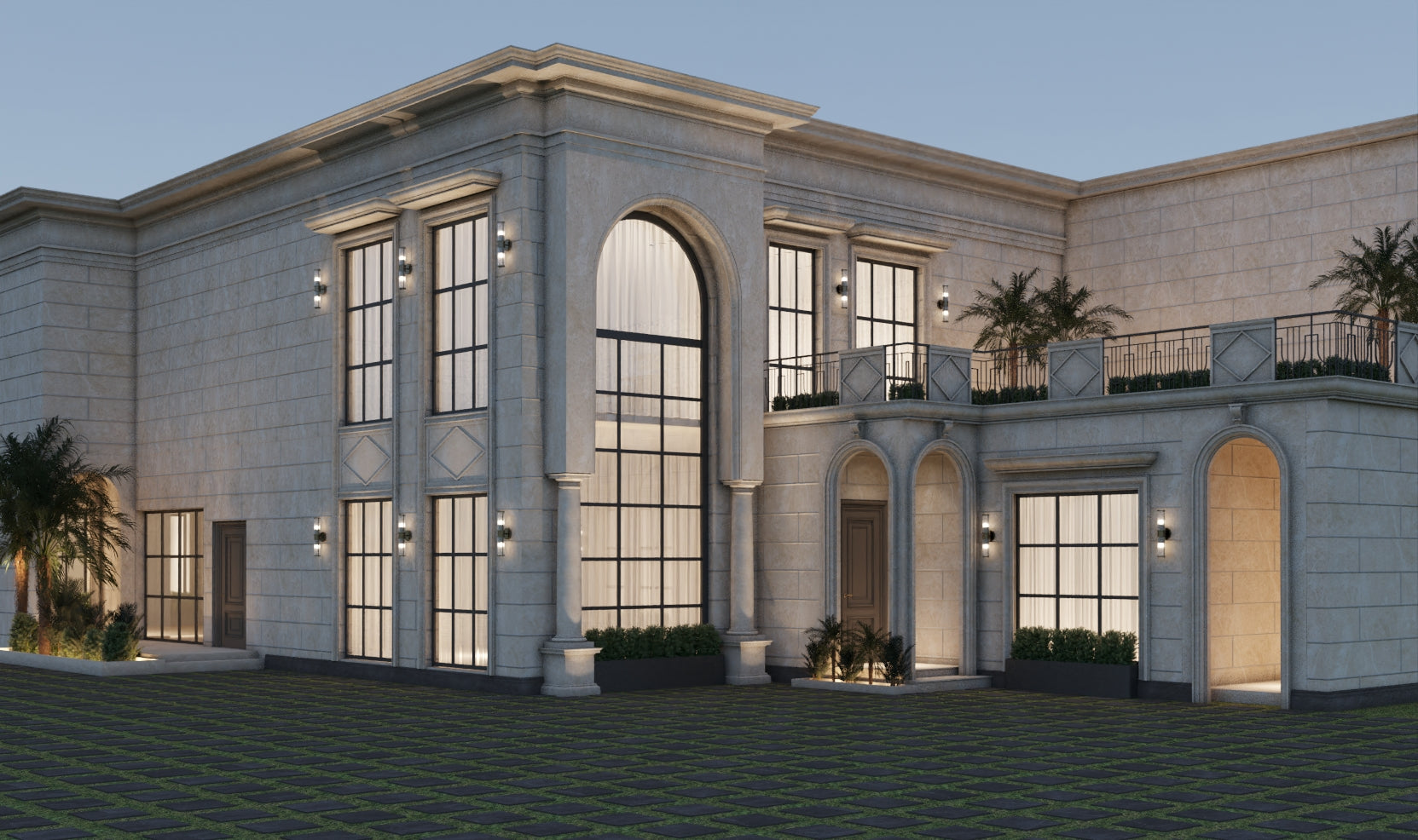 luxury villa and apartment design